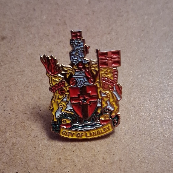 COL Jewelry - City of Langley Enamel Lapel Pin BC